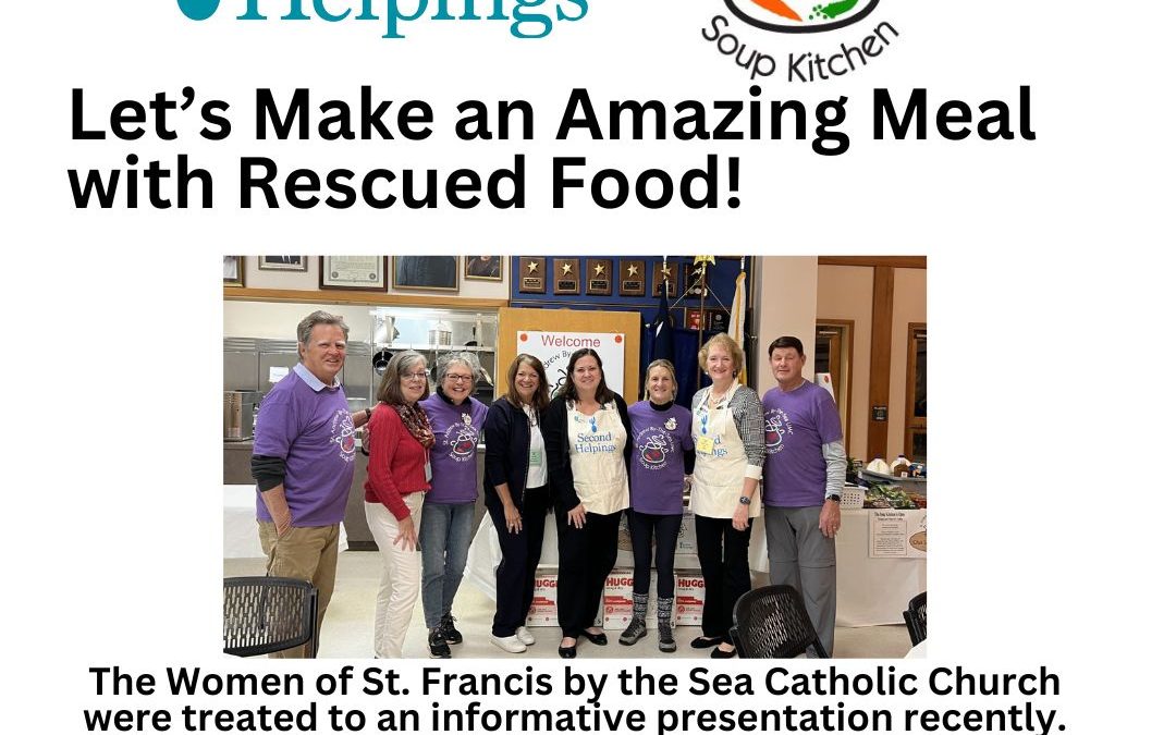 St. Andrew by-the-Sea Soup Kitchen Shows How They Make Amazing Meals from Rescued Food